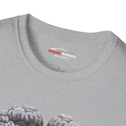 Reliable Autohaus Apparel- Reliable Autohaus E36 M3 vs F82 M4 Burnout Shirt
