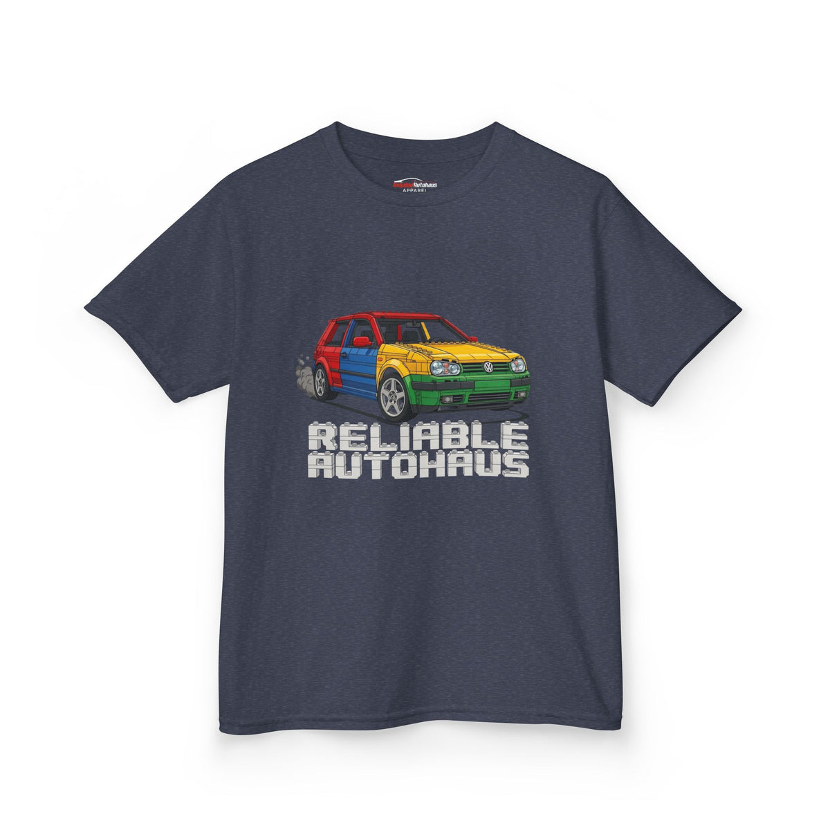 Reliable Autohaus Apparel- Reliable Autohaus Golf Harlequin - Kids Car T-Shirt