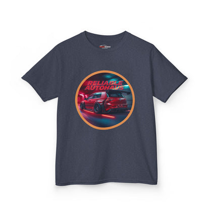 Reliable Autohaus Apparel- Reliable Autohaus GTI Tunnel Midnight Racing T-Shirt | Car Enthusiast - Kids Car T-Shirt