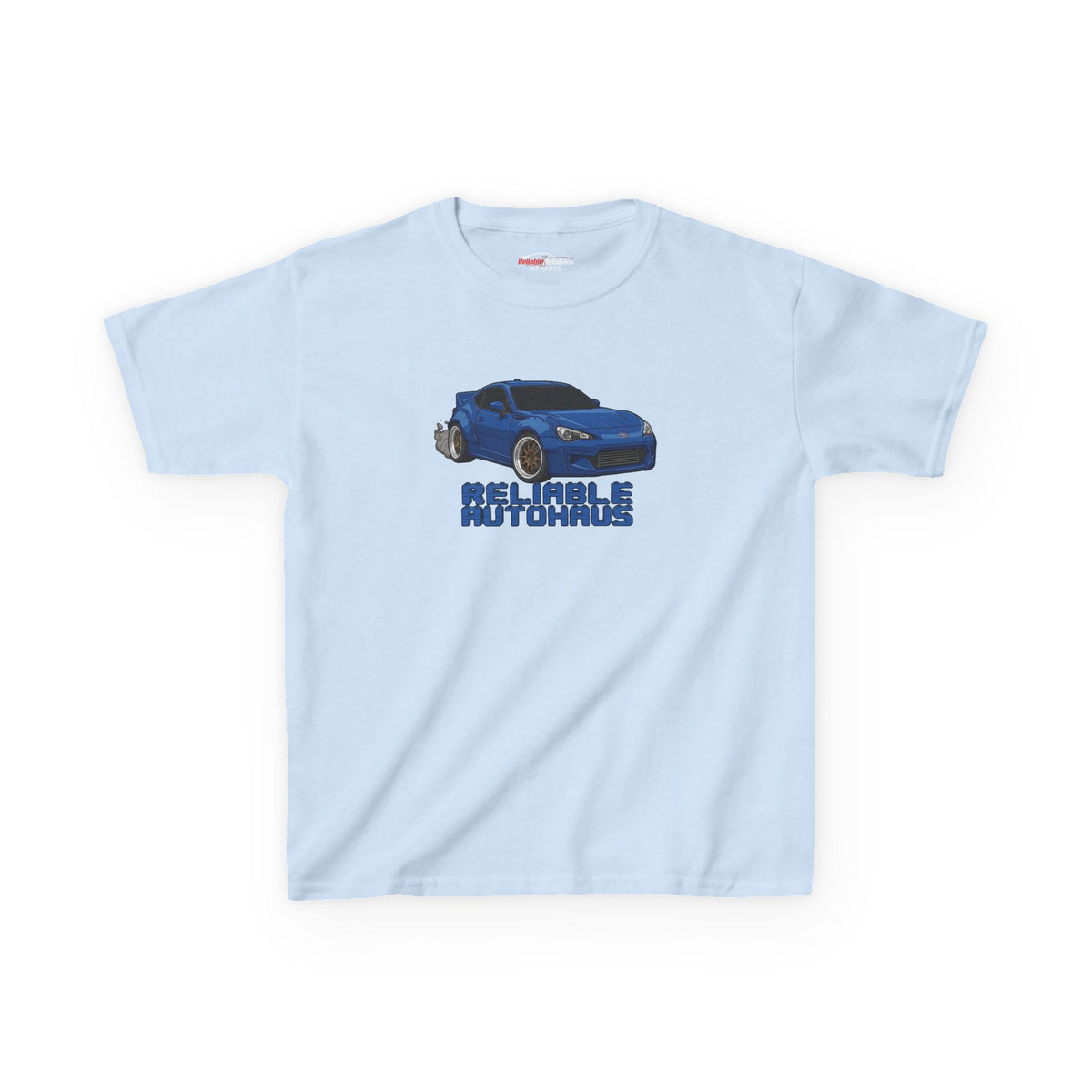Reliable Autohaus Apparel- Reliable Autohaus BRZ “Burning Rubber” - Kids Car T-Shirt