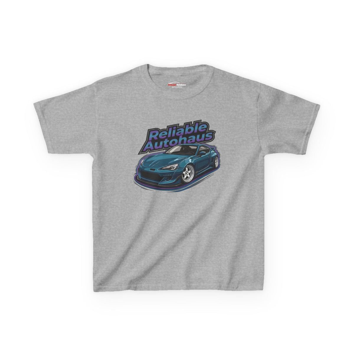 Reliable Autohaus Apparel- Reliable Autohaus BRZ wide body - Kids Car T-Shirt