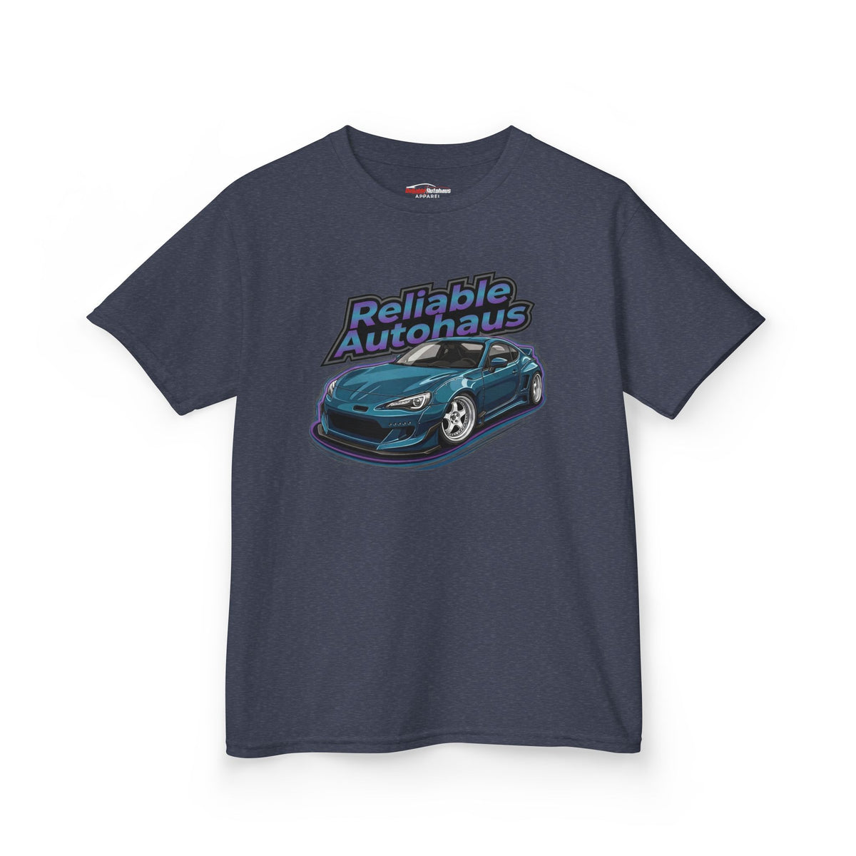 Reliable Autohaus Apparel- Reliable Autohaus BRZ wide body - Kids Car T-Shirt