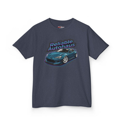 Reliable Autohaus Apparel- Reliable Autohaus BRZ wide body - Kids Car T-Shirt