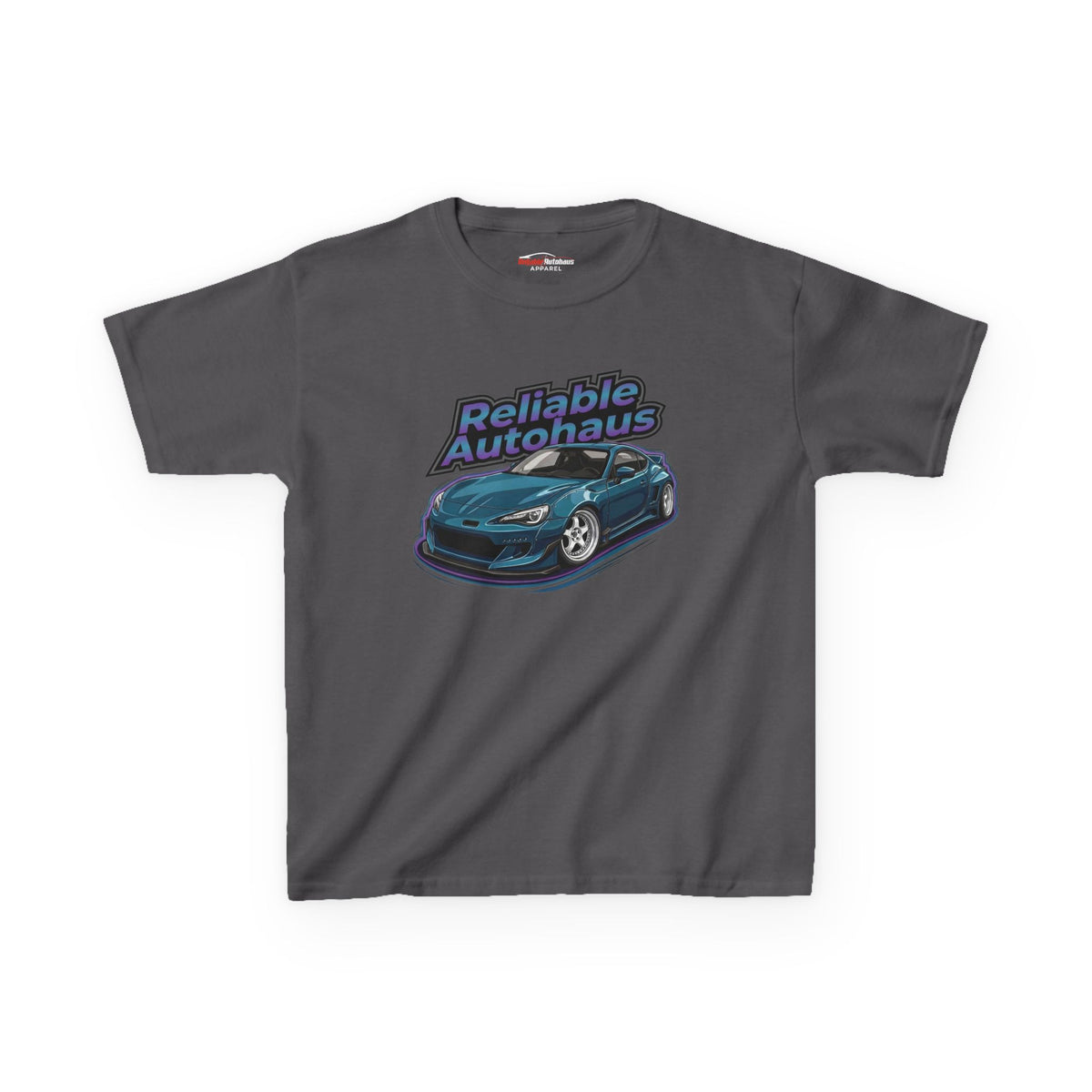 Reliable Autohaus Apparel- Reliable Autohaus BRZ wide body - Kids Car T-Shirt