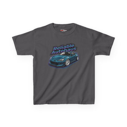 Reliable Autohaus Apparel- Reliable Autohaus BRZ wide body - Kids Car T-Shirt