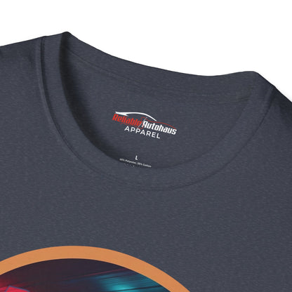 Reliable Autohaus Apparel- Reliable Autohaus Racing GTI Tunnel Midnight Racing T-Shirt | Car Enthusiast