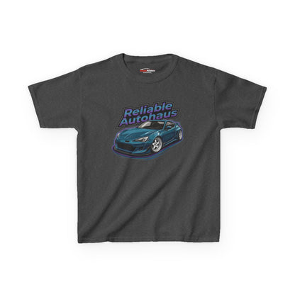 Reliable Autohaus Apparel- Reliable Autohaus BRZ wide body - Kids Car T-Shirt