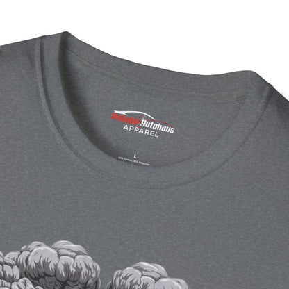 Reliable Autohaus Apparel- Reliable Autohaus E36 M3 vs F82 M4 Burnout Shirt