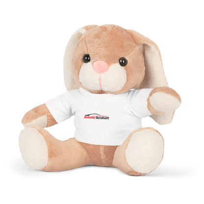 Reliable Autohaus Plush Toy with T-Shirt — Cute Branded Car Shop Mascot