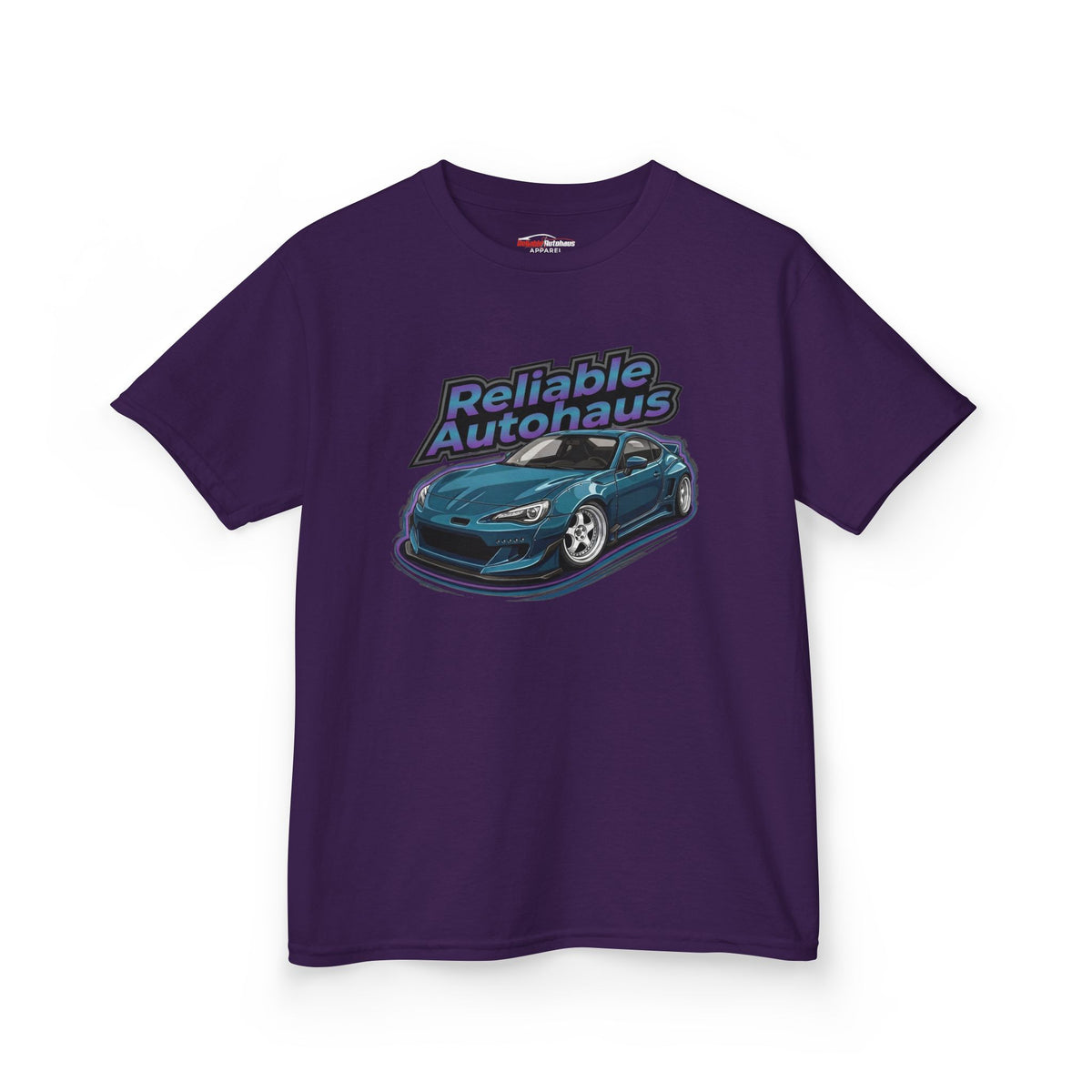 Reliable Autohaus Apparel- Reliable Autohaus BRZ wide body - Kids Car T-Shirt