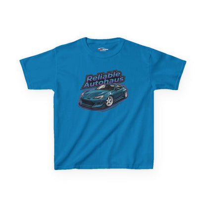 Reliable Autohaus Apparel- Reliable Autohaus BRZ wide body - Kids Car T-Shirt