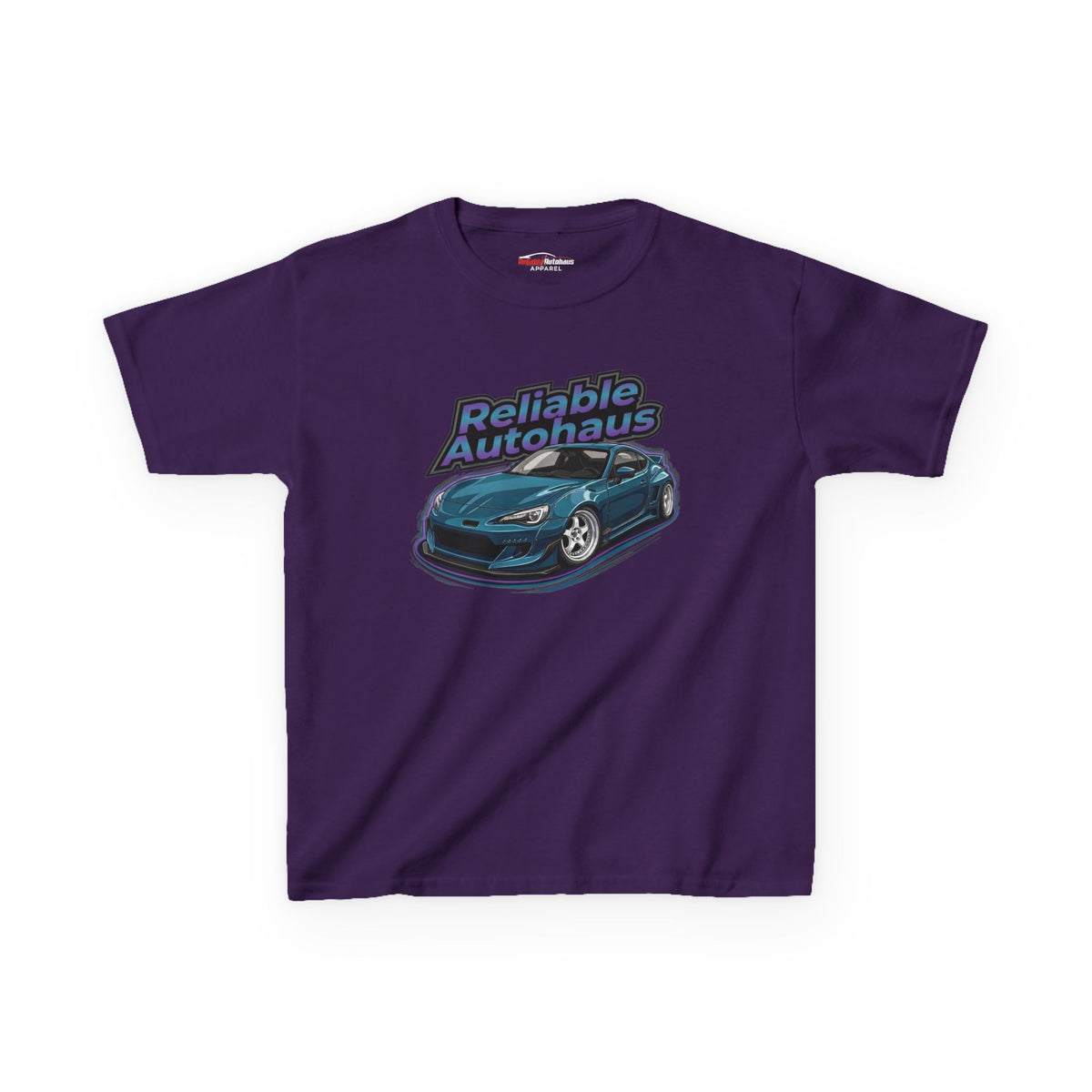 Reliable Autohaus Apparel- Reliable Autohaus BRZ wide body - Kids Car T-Shirt