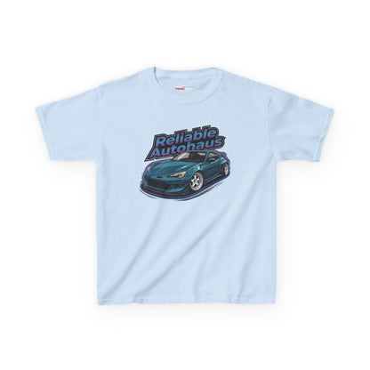 Reliable Autohaus Apparel- Reliable Autohaus BRZ wide body - Kids Car T-Shirt