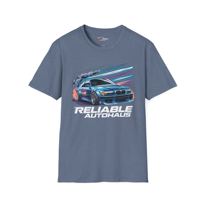 Reliable Autohaus Apparel- Reliable Autohaus E46 Drift Scene T-Shirt