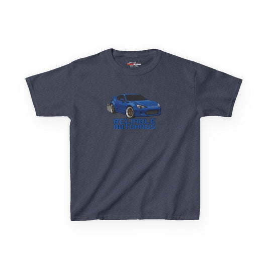 Reliable Autohaus Apparel- Reliable Autohaus BRZ “Burning Rubber” - Kids Car T-Shirt