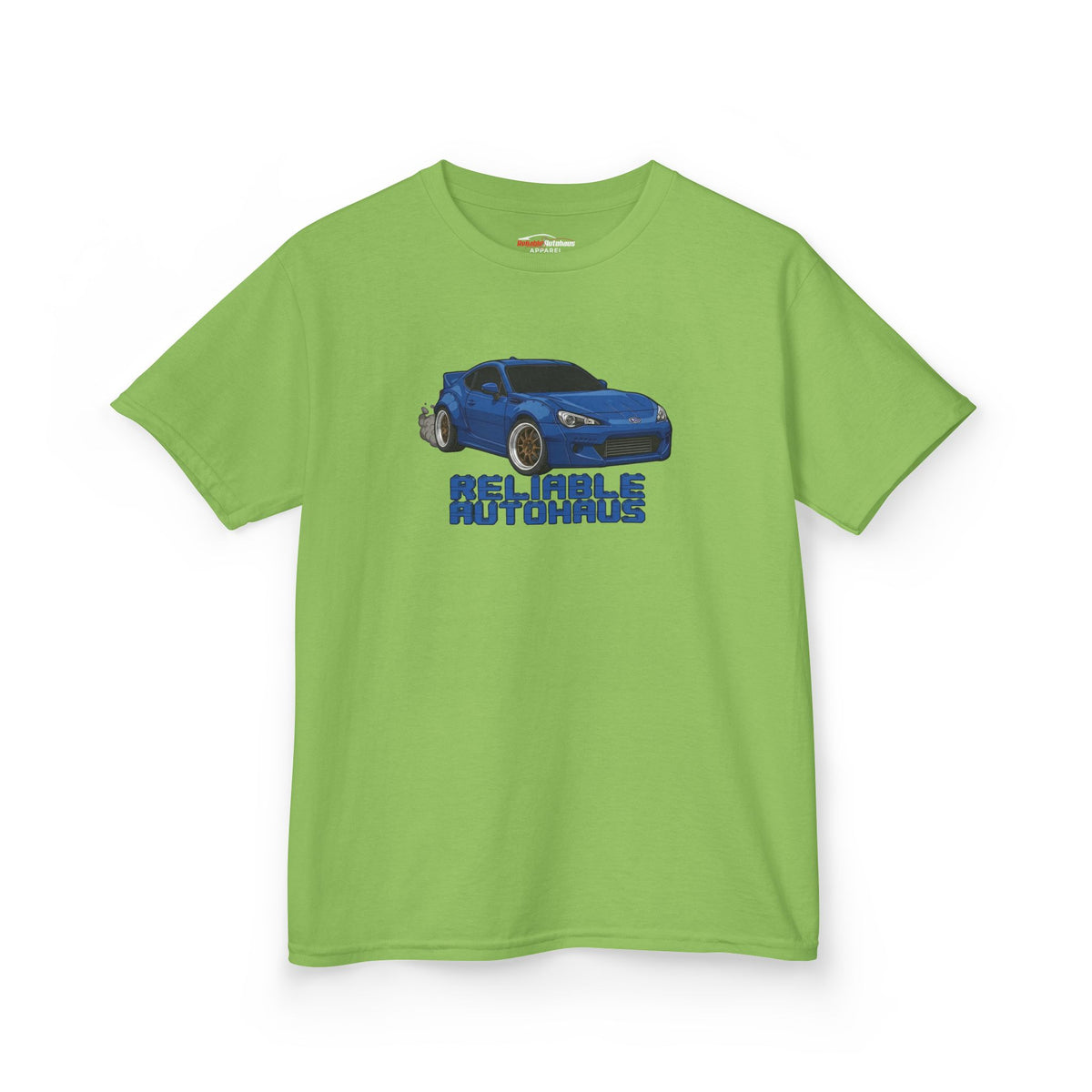 Reliable Autohaus Apparel- Reliable Autohaus BRZ “Burning Rubber” - Kids Car T-Shirt