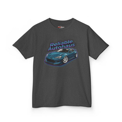 Reliable Autohaus Apparel- Reliable Autohaus BRZ wide body - Kids Car T-Shirt