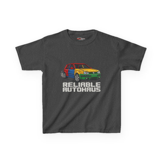 Reliable Autohaus Apparel- Reliable Autohaus Golf Harlequin - Kids Car T-Shirt