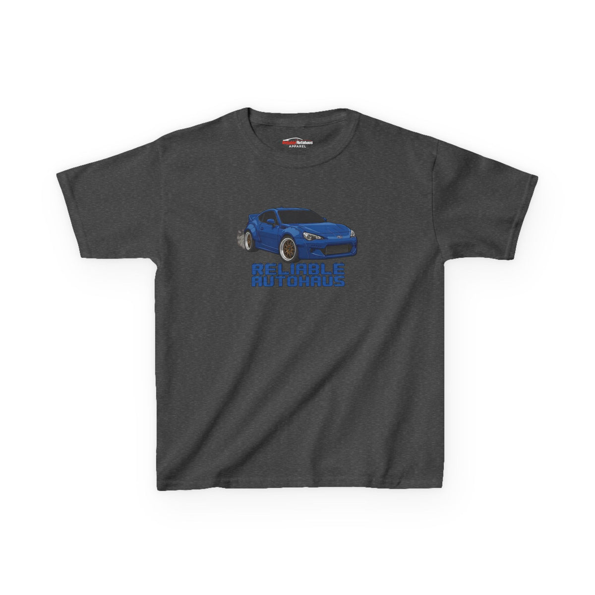 Reliable Autohaus Apparel- Reliable Autohaus BRZ “Burning Rubber” - Kids Car T-Shirt
