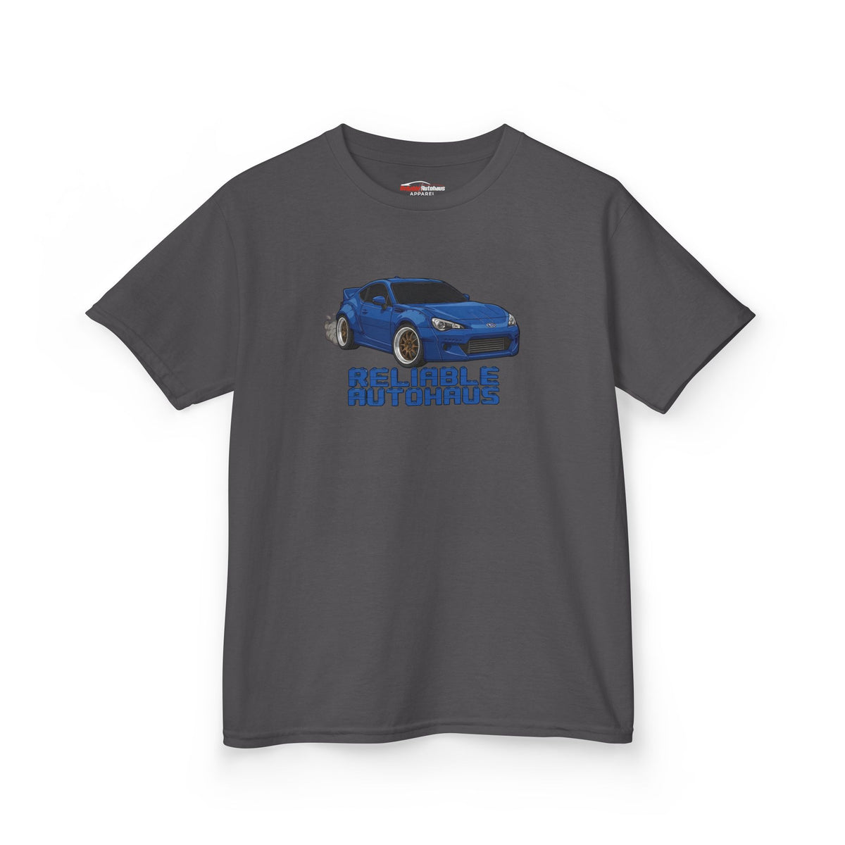 Reliable Autohaus Apparel- Reliable Autohaus BRZ “Burning Rubber” - Kids Car T-Shirt