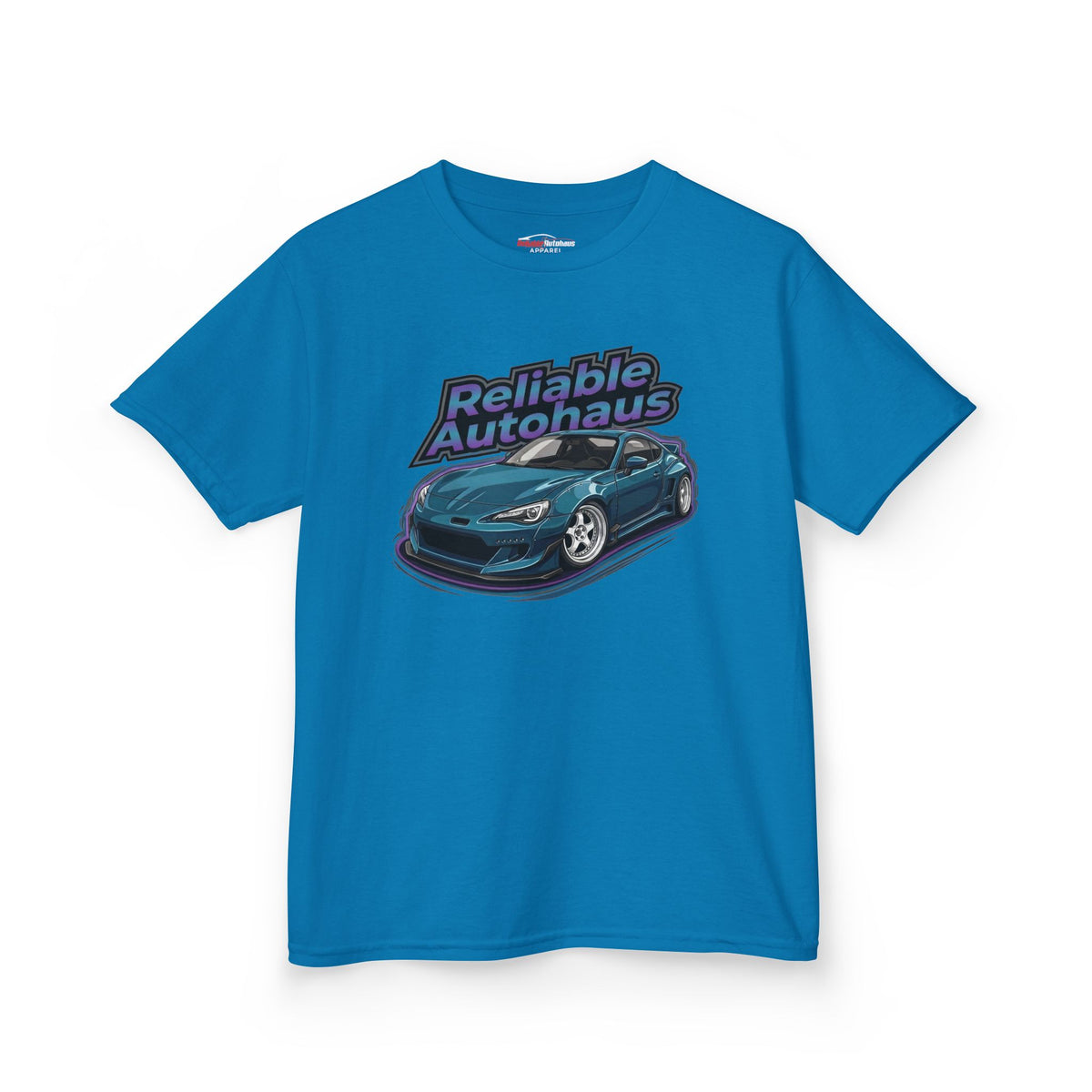Reliable Autohaus Apparel- Reliable Autohaus BRZ wide body - Kids Car T-Shirt
