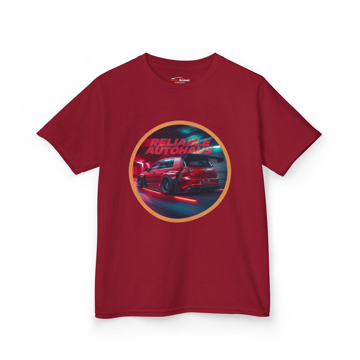 Reliable Autohaus Apparel- Reliable Autohaus GTI Tunnel Midnight Racing T-Shirt | Car Enthusiast - Kids Car T-Shirt
