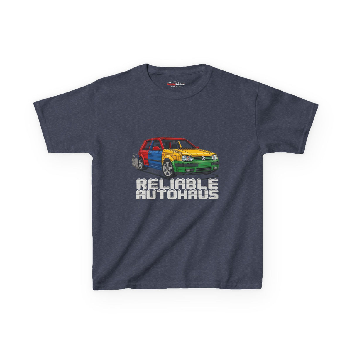 Reliable Autohaus Apparel- Reliable Autohaus Golf Harlequin - Kids Car T-Shirt