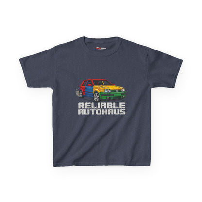 Reliable Autohaus Apparel- Reliable Autohaus Golf Harlequin - Kids Car T-Shirt