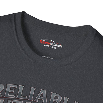 Reliable Autohaus Apparel- Reliable Autohaus MINI Burning Rubber race shirt | Motorsport Tee