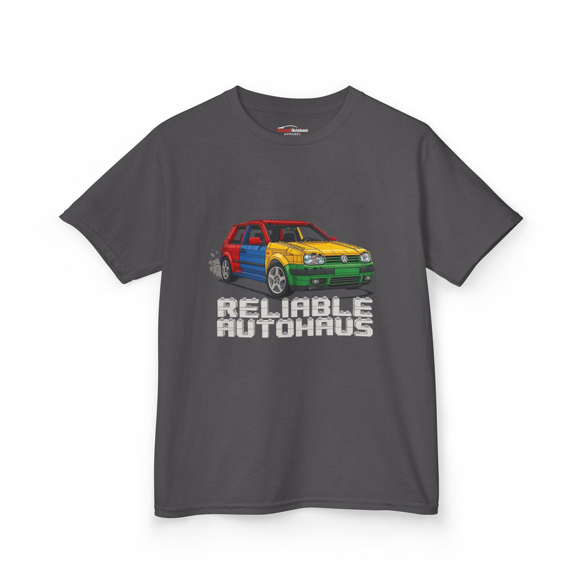 Reliable Autohaus Apparel- Reliable Autohaus Golf Harlequin - Kids Car T-Shirt