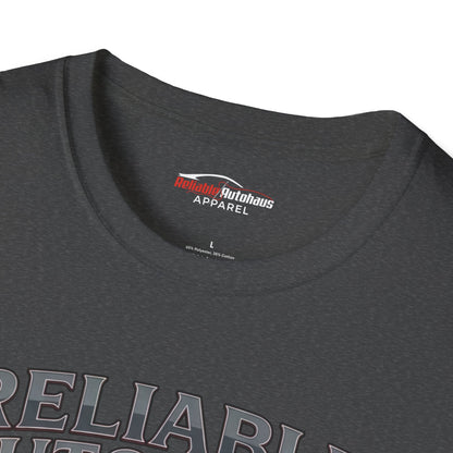 Reliable Autohaus Apparel- Reliable Autohaus MINI Burning Rubber race shirt | Motorsport Tee