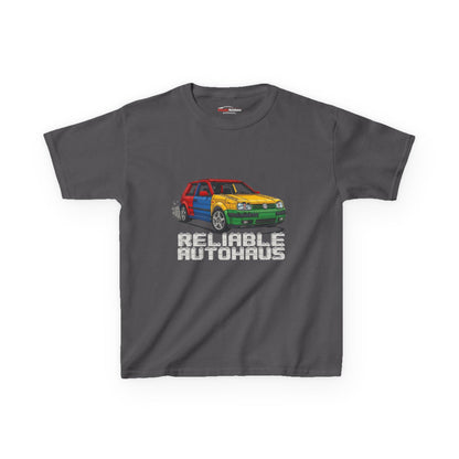 Reliable Autohaus Apparel- Reliable Autohaus Golf Harlequin - Kids Car T-Shirt