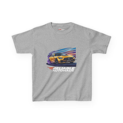 Reliable Autohaus Apparel- Reliable Autohaus AMG GT Track Cornering - Kids Car T-Shirt