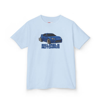Reliable Autohaus Apparel- Reliable Autohaus BRZ “Burning Rubber” - Kids Car T-Shirt