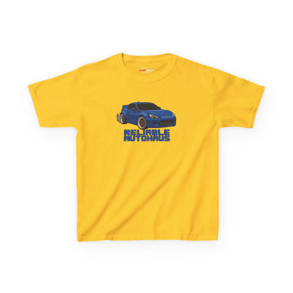 Reliable Autohaus Apparel- Reliable Autohaus BRZ “Burning Rubber” - Kids Car T-Shirt