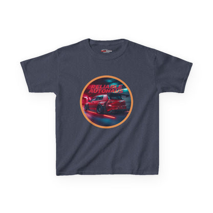 Reliable Autohaus Apparel- Reliable Autohaus GTI Tunnel Midnight Racing T-Shirt | Car Enthusiast - Kids Car T-Shirt