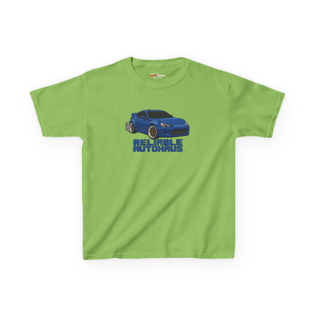 Reliable Autohaus Apparel- Reliable Autohaus BRZ “Burning Rubber” - Kids Car T-Shirt