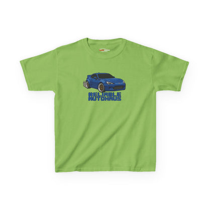 Reliable Autohaus Apparel- Reliable Autohaus BRZ “Burning Rubber” - Kids Car T-Shirt