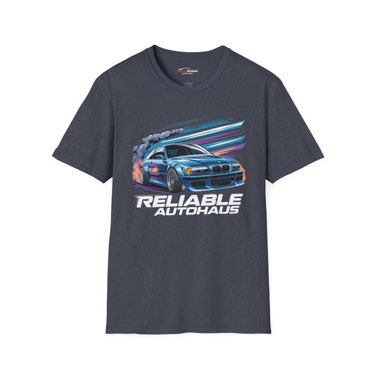 Reliable Autohaus Apparel- Reliable Autohaus E46 Drift Scene T-Shirt