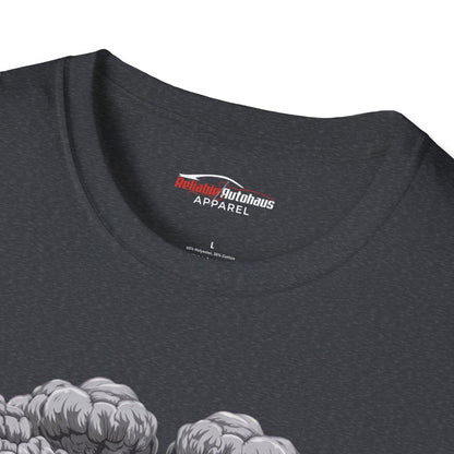 Reliable Autohaus Apparel- Reliable Autohaus E36 M3 vs F82 M4 Burnout Shirt