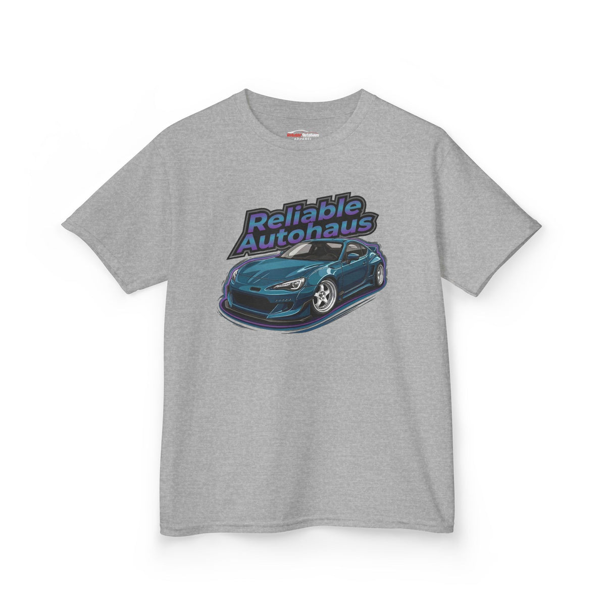 Reliable Autohaus Apparel- Reliable Autohaus BRZ wide body - Kids Car T-Shirt