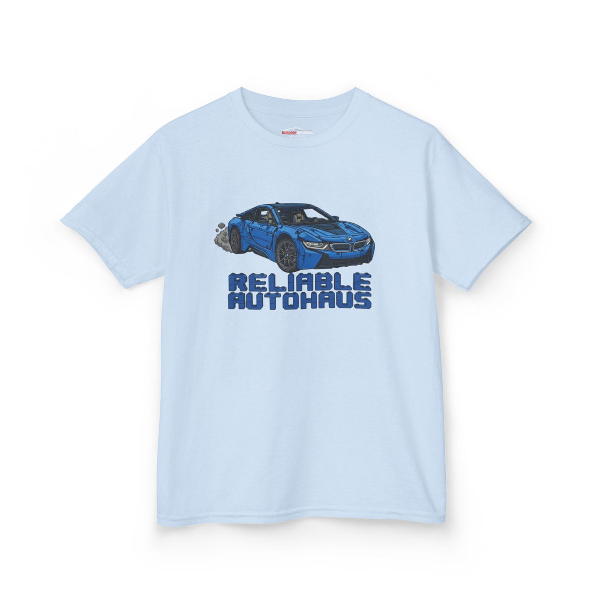 Reliable Autohaus Apparel- Reliable Autohaus I8 “Burning Rubber” - Kids Car T-Shirt