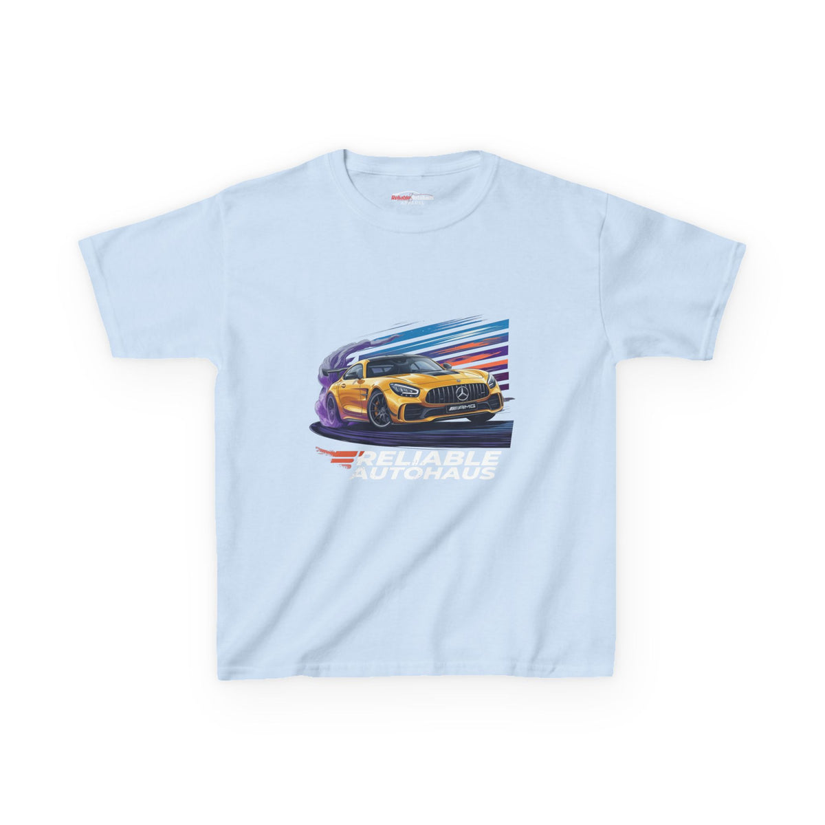 Reliable Autohaus Apparel- Reliable Autohaus AMG GT Track Cornering - Kids Car T-Shirt