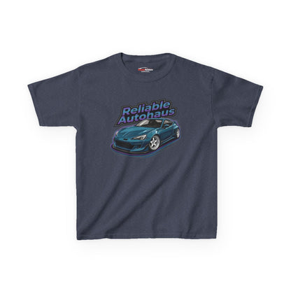 Reliable Autohaus Apparel- Reliable Autohaus BRZ wide body - Kids Car T-Shirt