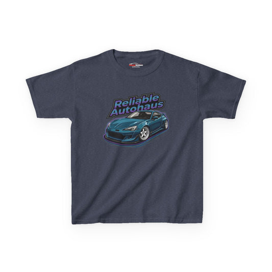 Reliable Autohaus Apparel- Reliable Autohaus BRZ wide body - Kids Car T-Shirt