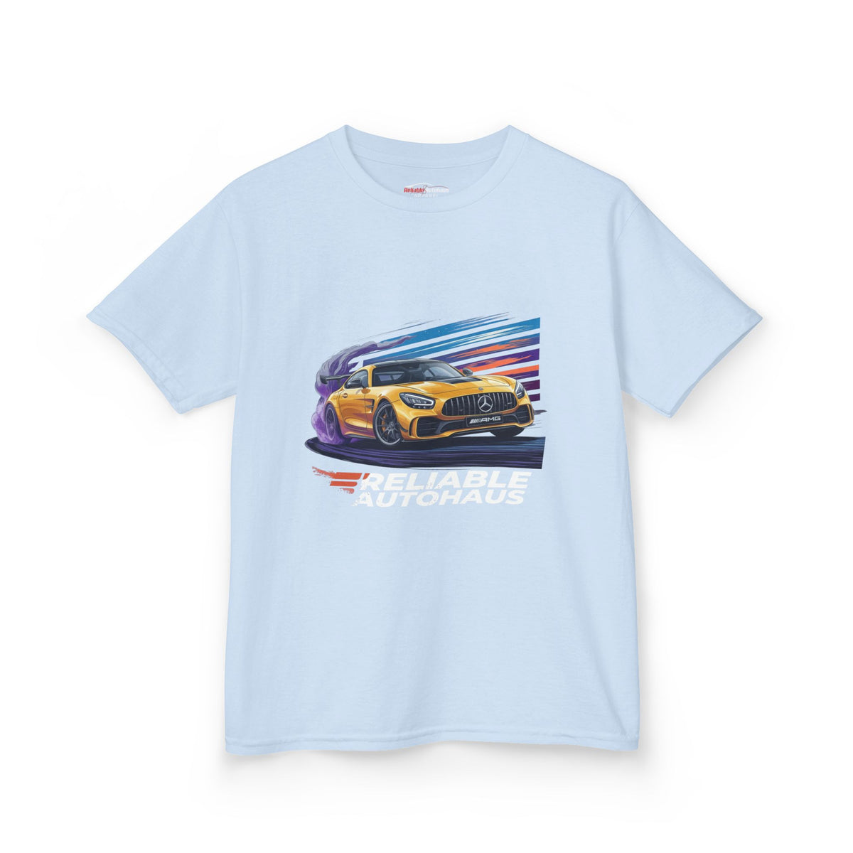 Reliable Autohaus Apparel- Reliable Autohaus AMG GT Track Cornering - Kids Car T-Shirt